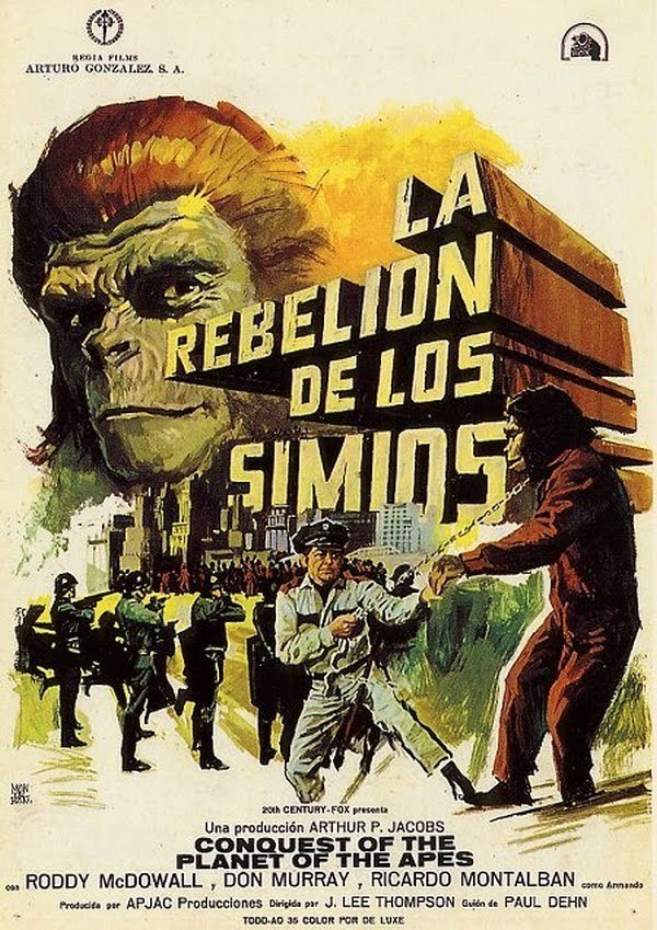 la rebelion de los simios 32454 poster