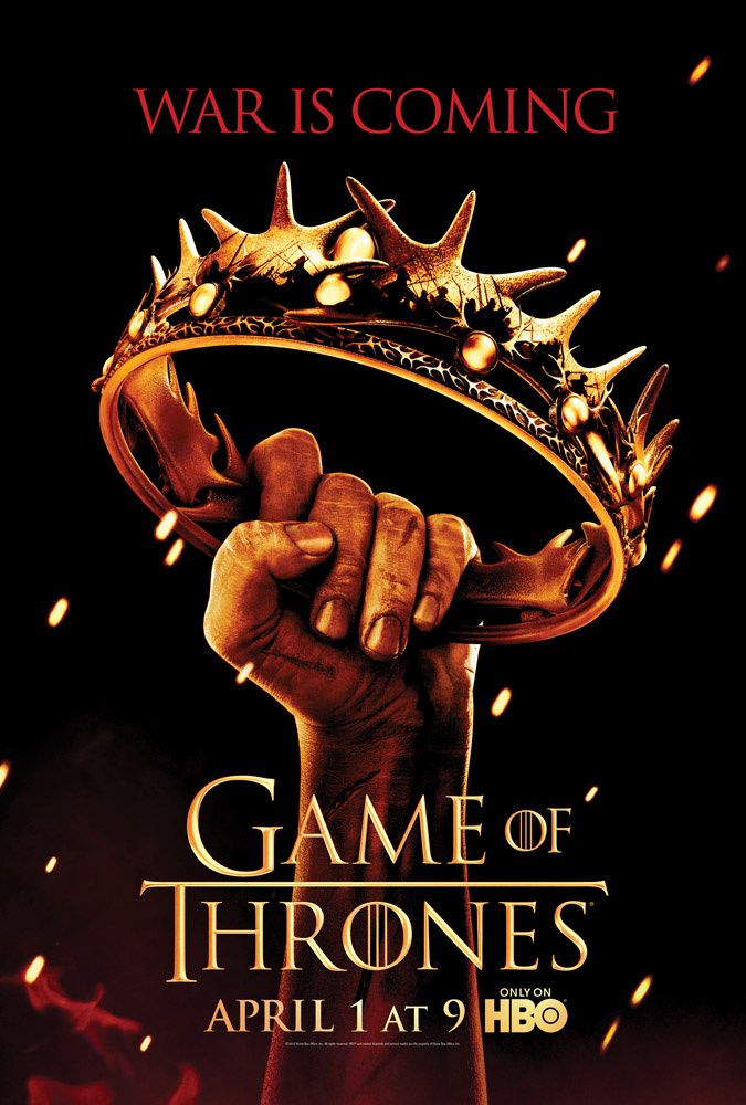 game of thrones season 2 poster
