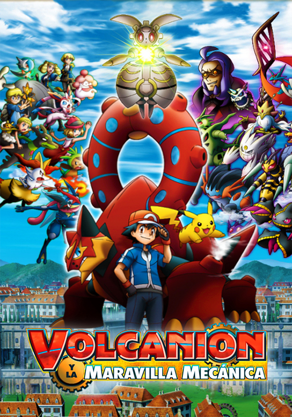 pokemon volcanion y la maravilla mecanica 39478 poster