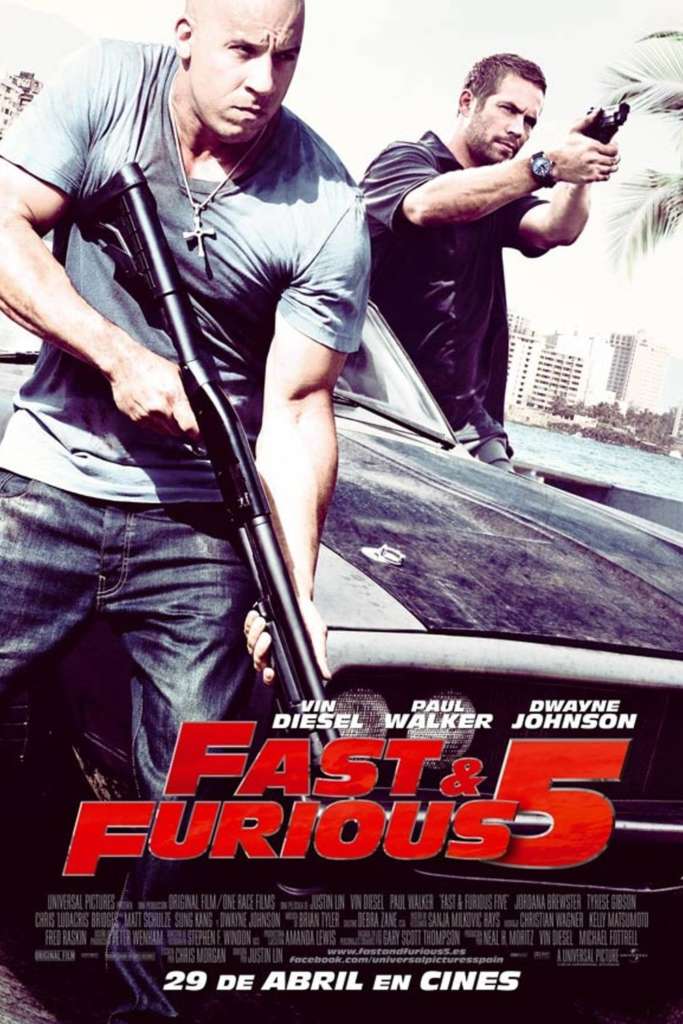 fast furious 5 54231 poster