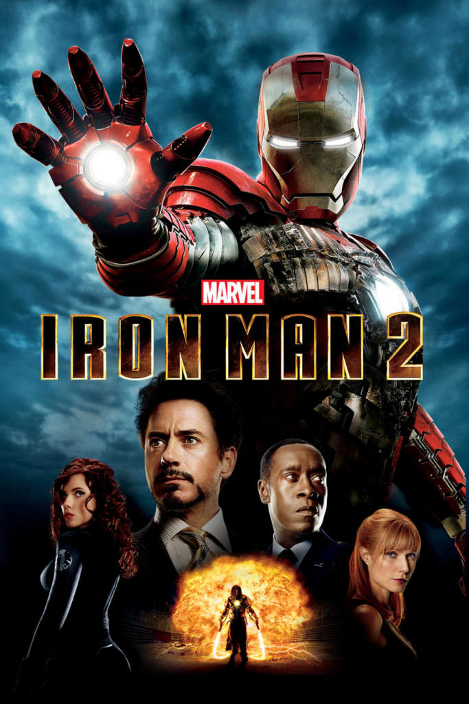 Marvels Iron Man 2 iTunes Movie Poster