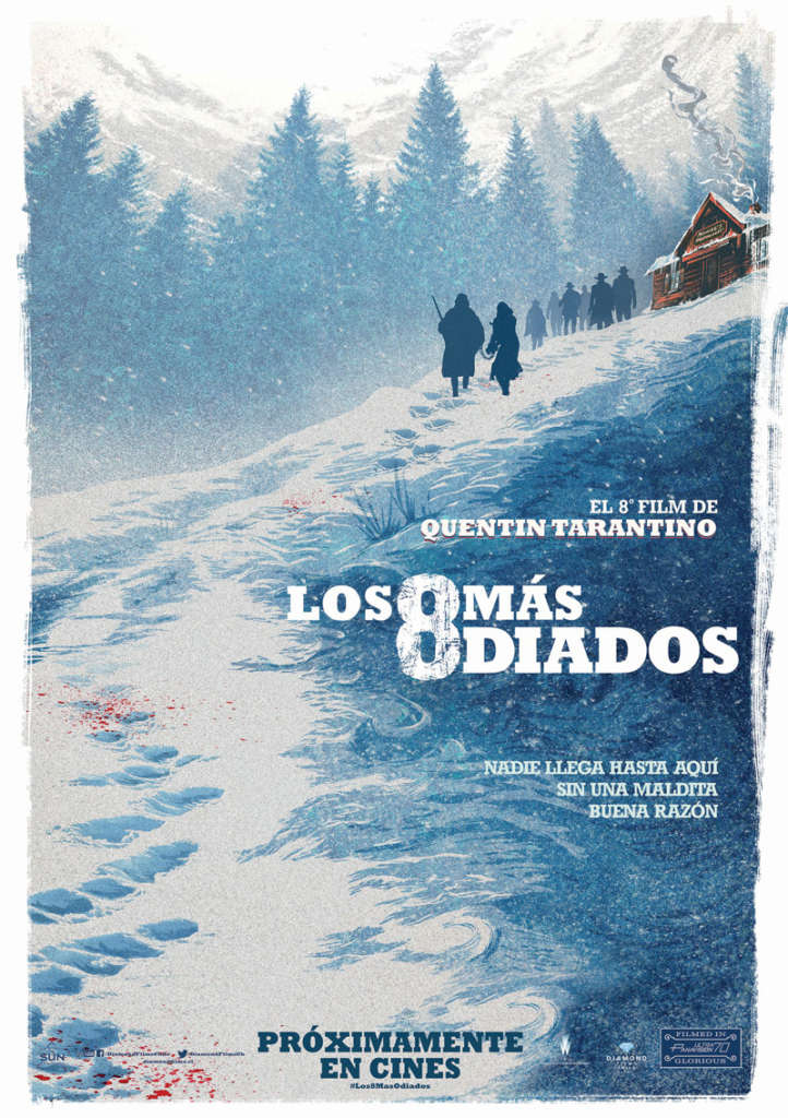 Los 8 más Odiados Poster Latino